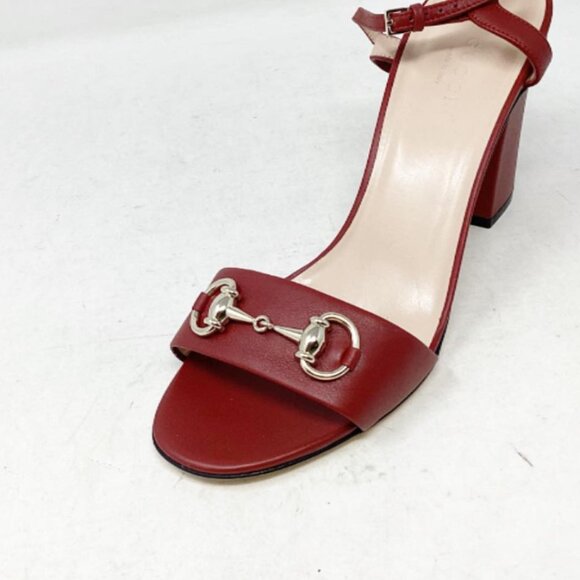 Gucci #JGDL7V Horsebit Platform Heels Size 38 - Picture 5 of 7